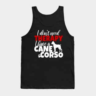 Cane Corso Dog Tank Top